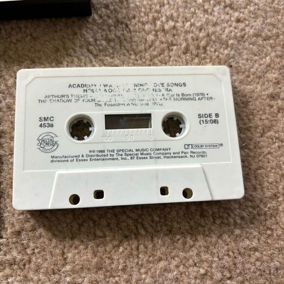 Academy Award Winning Love Songs 1988 Cassette Tape - Picture 3 of 7